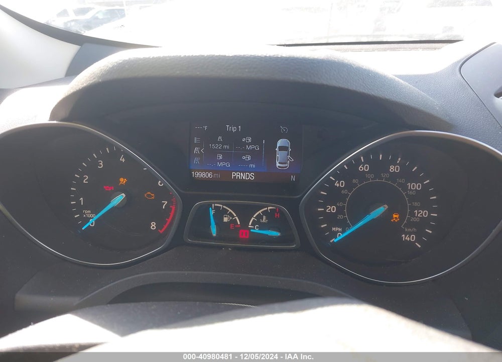 2017 FORD ESCAPE S VIN: 1FMCU0F76HUA19304