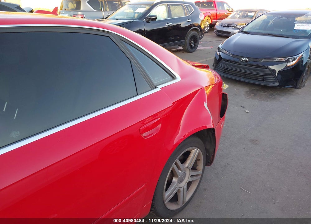 2006 AUDI A4 2.0T VIN: WAUDF78E86A091799