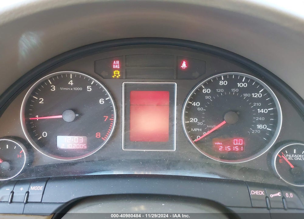 2006 AUDI A4 2.0T VIN: WAUDF78E86A091799