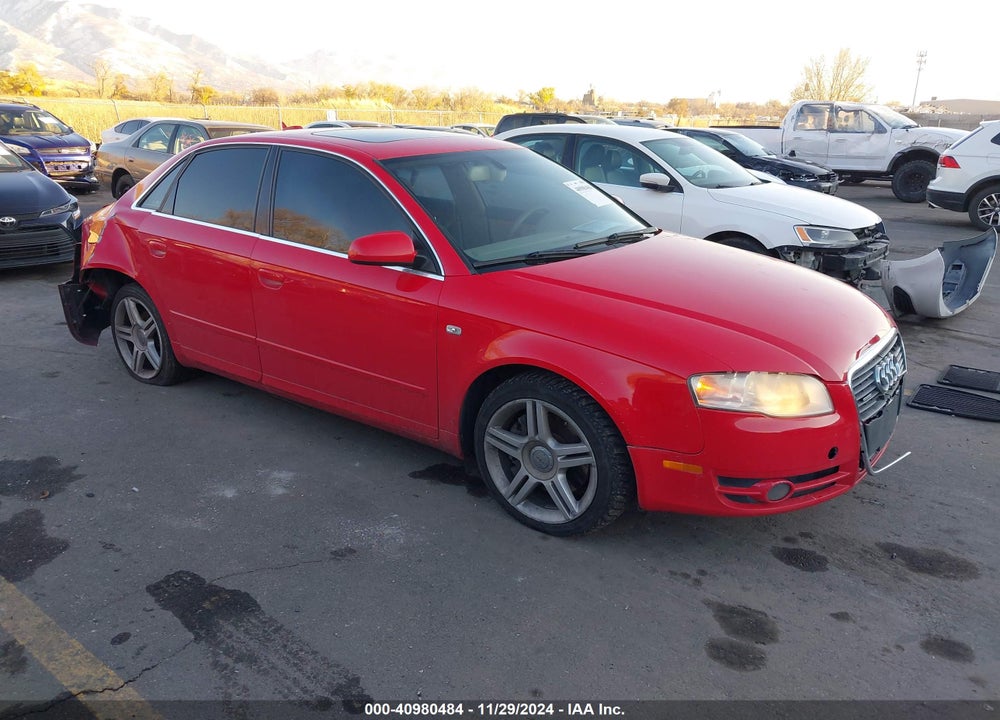 2006 AUDI A4 2.0T VIN: WAUDF78E86A091799