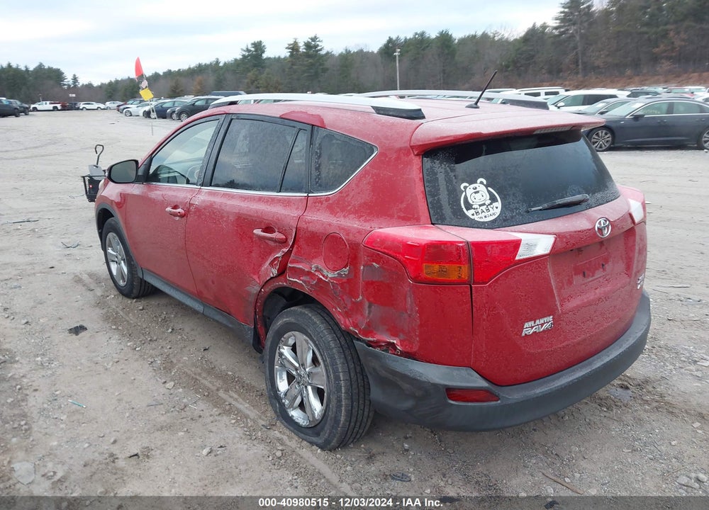 2013 TOYOTA RAV4 XLE VIN: JTMRFREVXDD030006