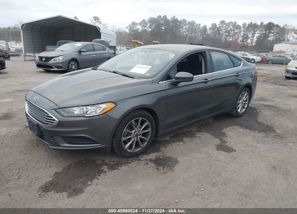 2017 FORD FUSION SE VIN: 3FA6P0H74HR260488