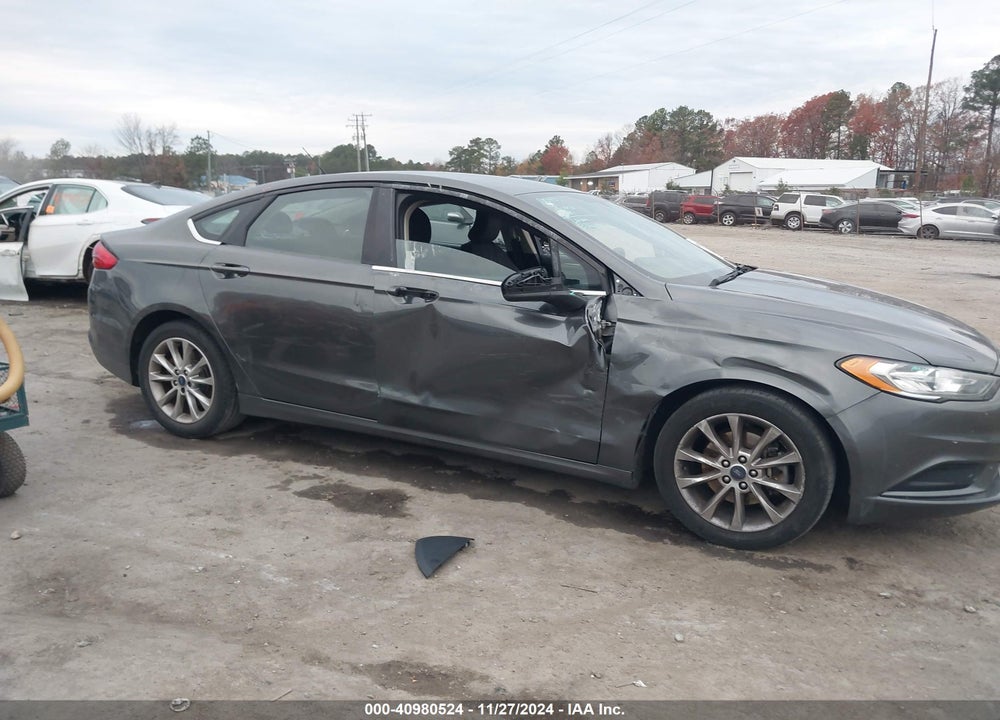 2017 FORD FUSION SE VIN: 3FA6P0H74HR260488