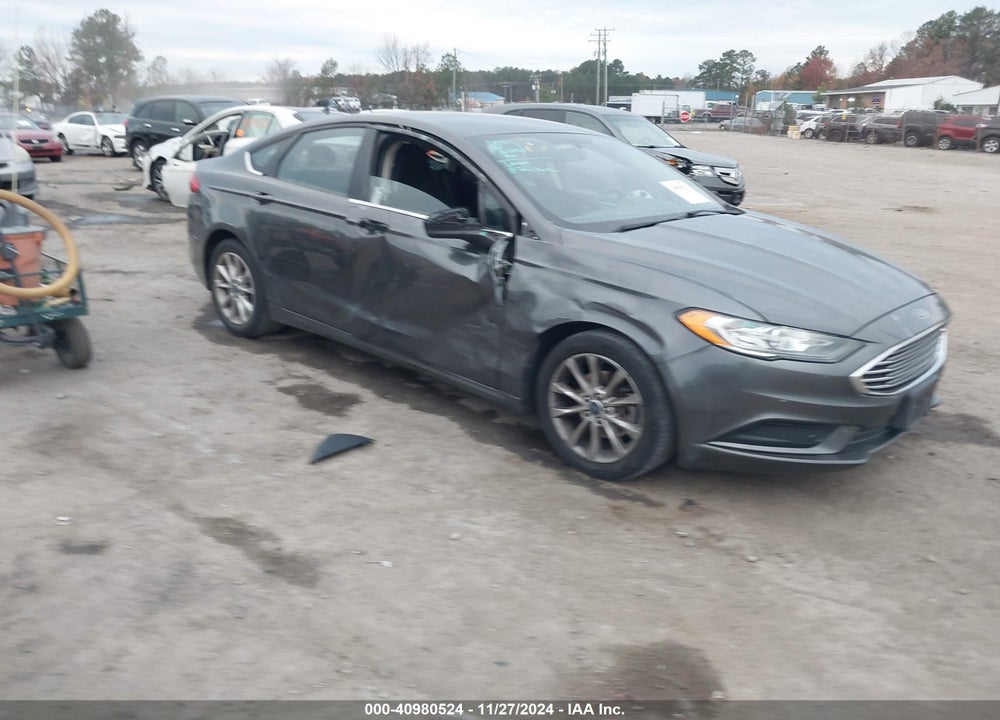 2017 FORD FUSION SE VIN: 3FA6P0H74HR260488