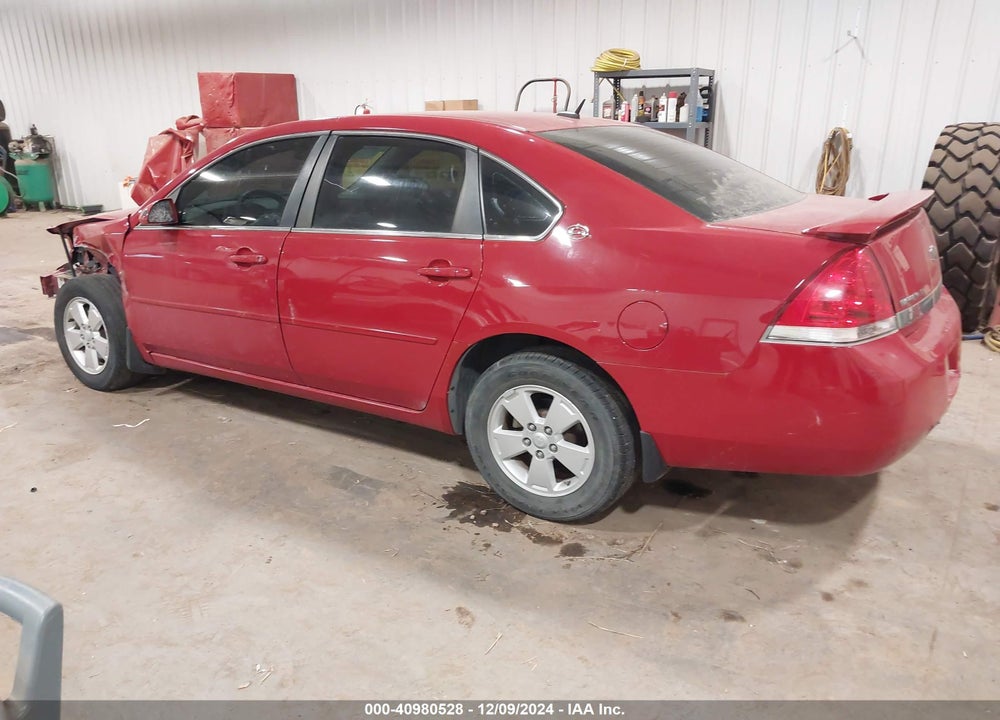 2008 CHEVROLET IMPALA LT VIN: 2G1WT58K681340752