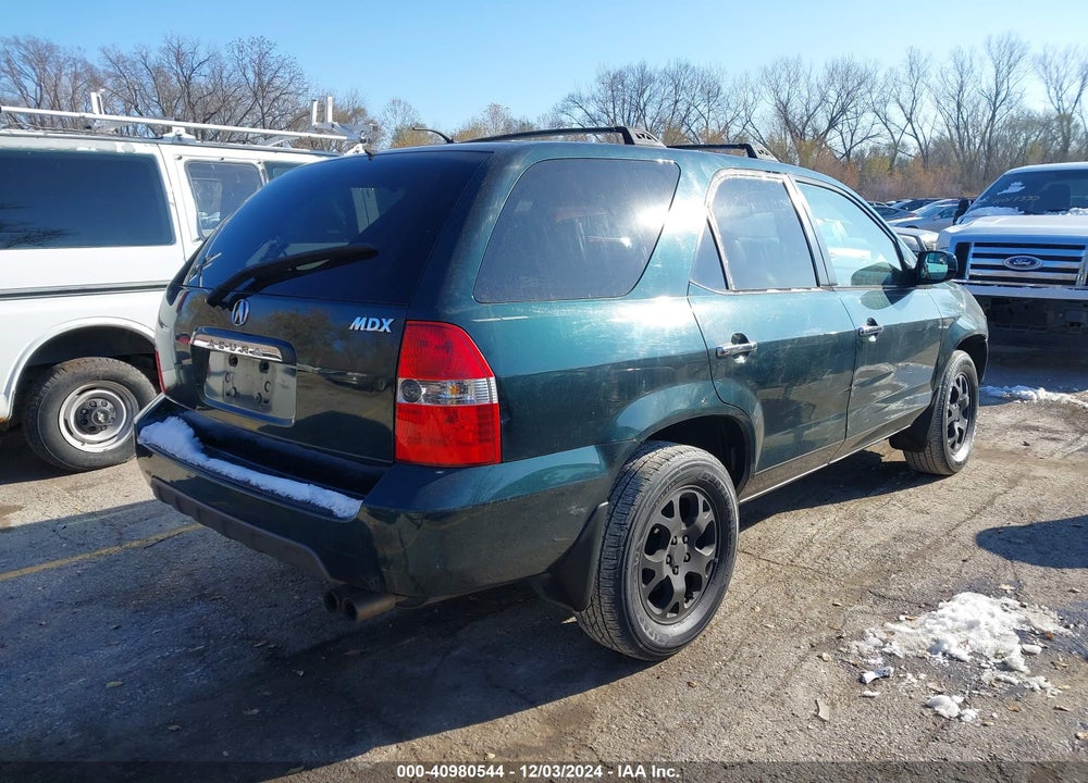 2001 ACURA MDX VIN: 2HNYD18671H518698