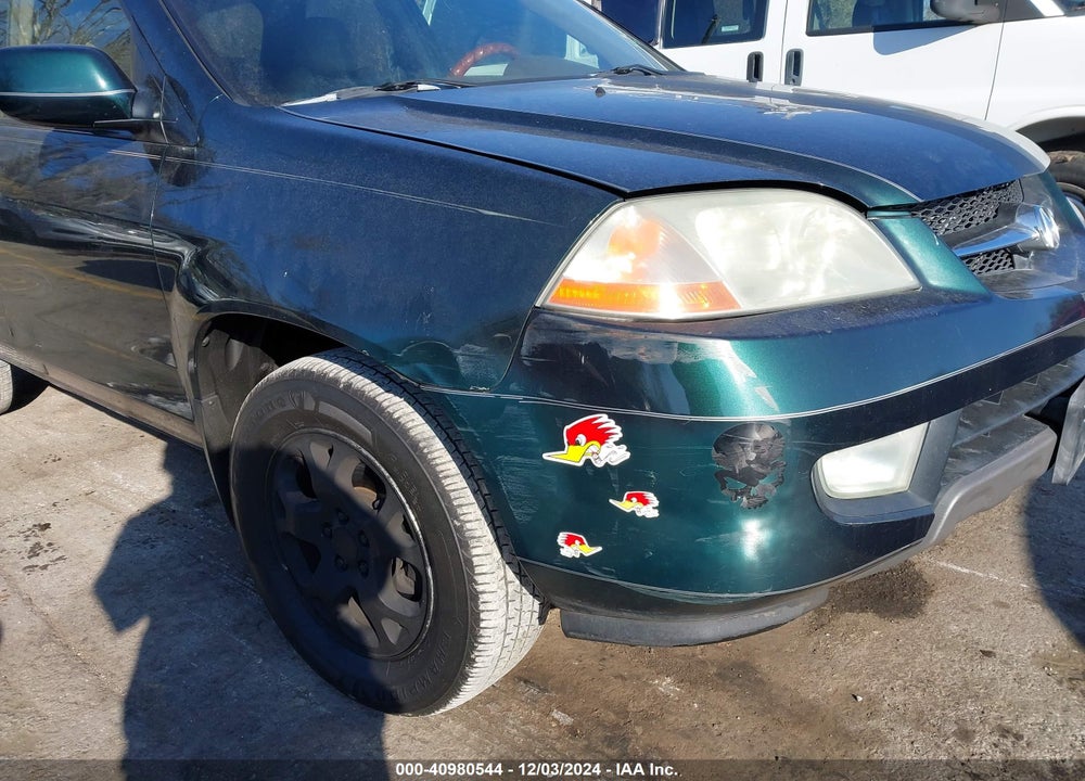 2001 ACURA MDX VIN: 2HNYD18671H518698