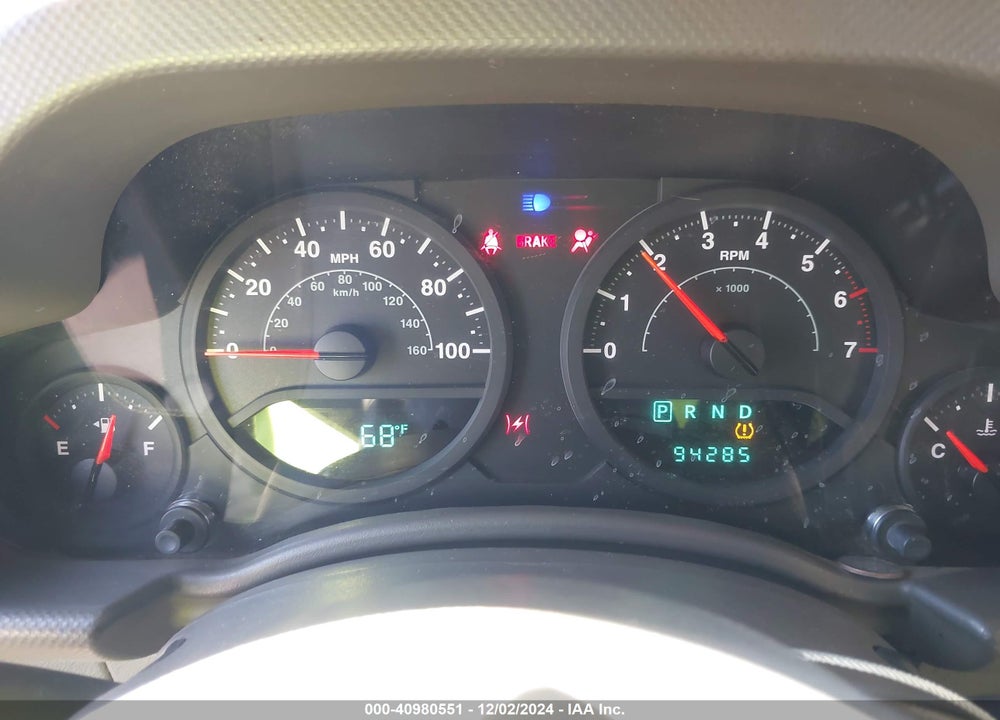 2009 JEEP WRANGLER X VIN: 1J4FA24149L732224