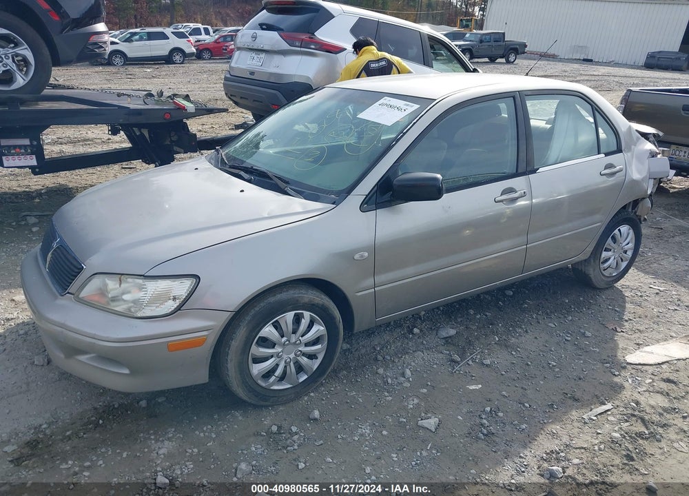 2003 MITSUBISHI LANCER ES VIN: JA3AJ26E93U115028