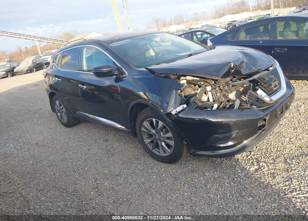 2018 NISSAN MURANO S VIN: 5N1AZ2MH3JN102835