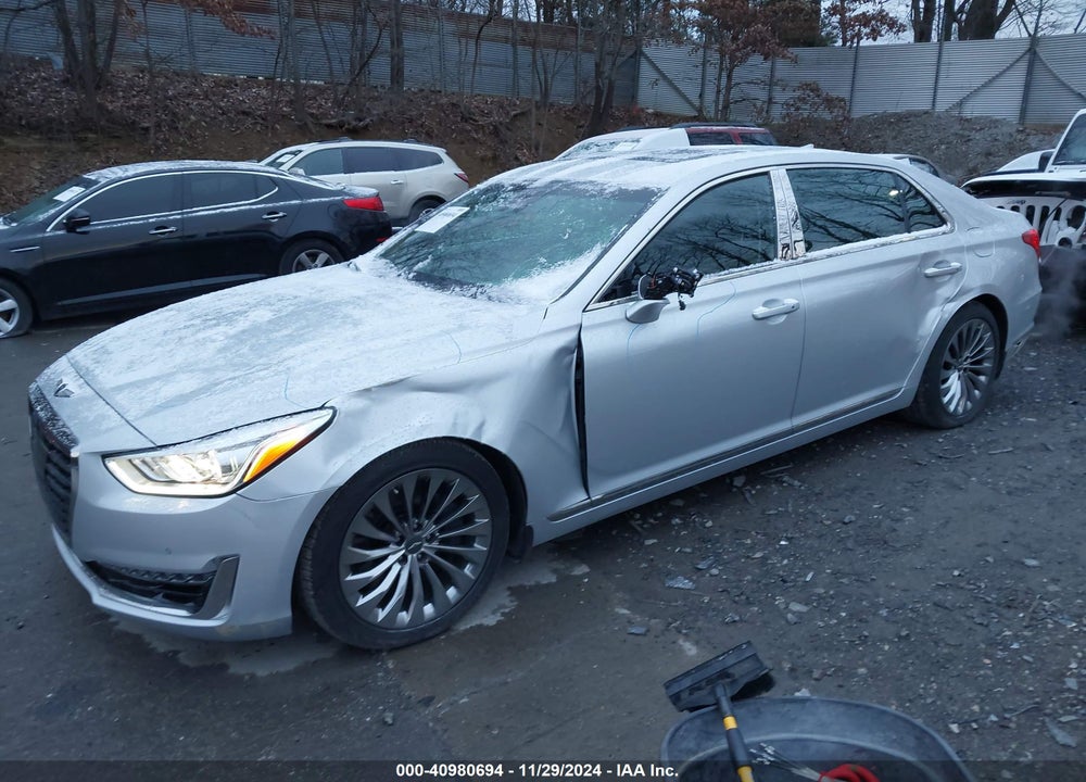 2017 GENESIS G90 3.3T PREMIUM VIN: KMHG34JA3HU024930