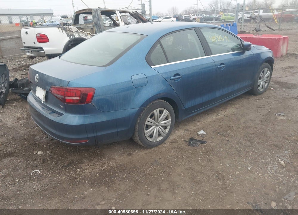 2017 VOLKSWAGEN JETTA VIN: 3VW2B7AJ5HM376055