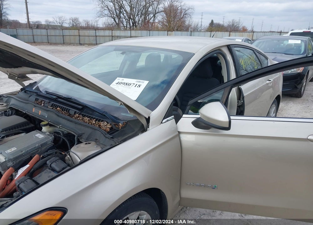 2017 FORD FUSION HYBRID SE VIN: 3FA6P0LU3HR301285