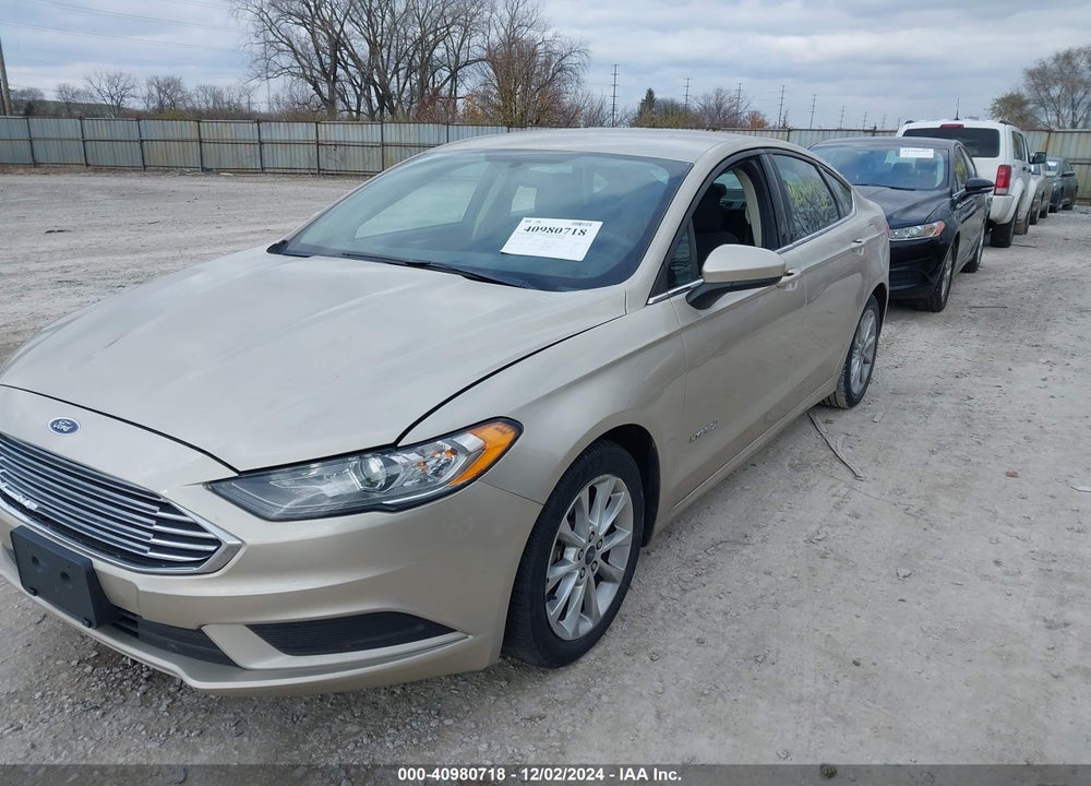 2017 FORD FUSION HYBRID SE VIN: 3FA6P0LU3HR301285
