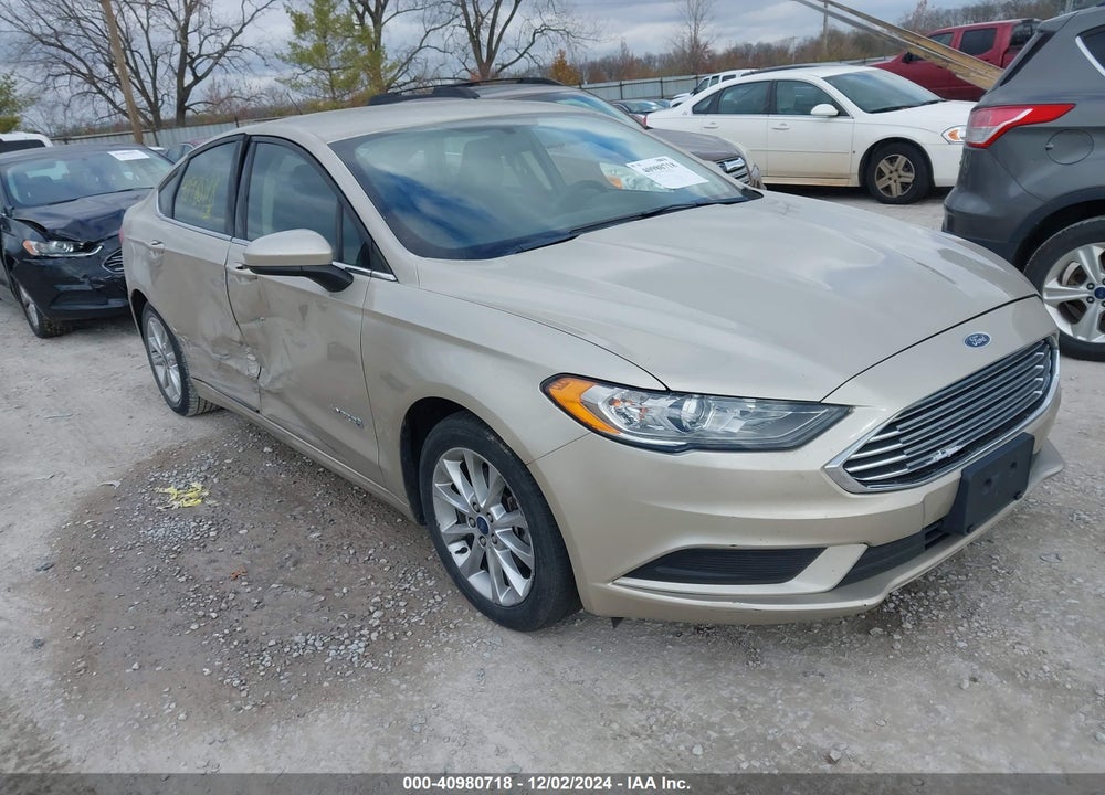 2017 FORD FUSION HYBRID SE VIN: 3FA6P0LU3HR301285