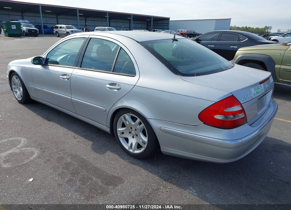 2003 MERCEDES-BENZ E 500 VIN: WDBUF70J83A224258