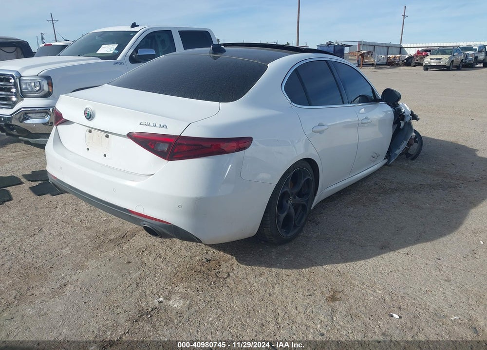 2021 ALFA ROMEO GIULIA TI RWD VIN: ZARFAMBN9M7642663