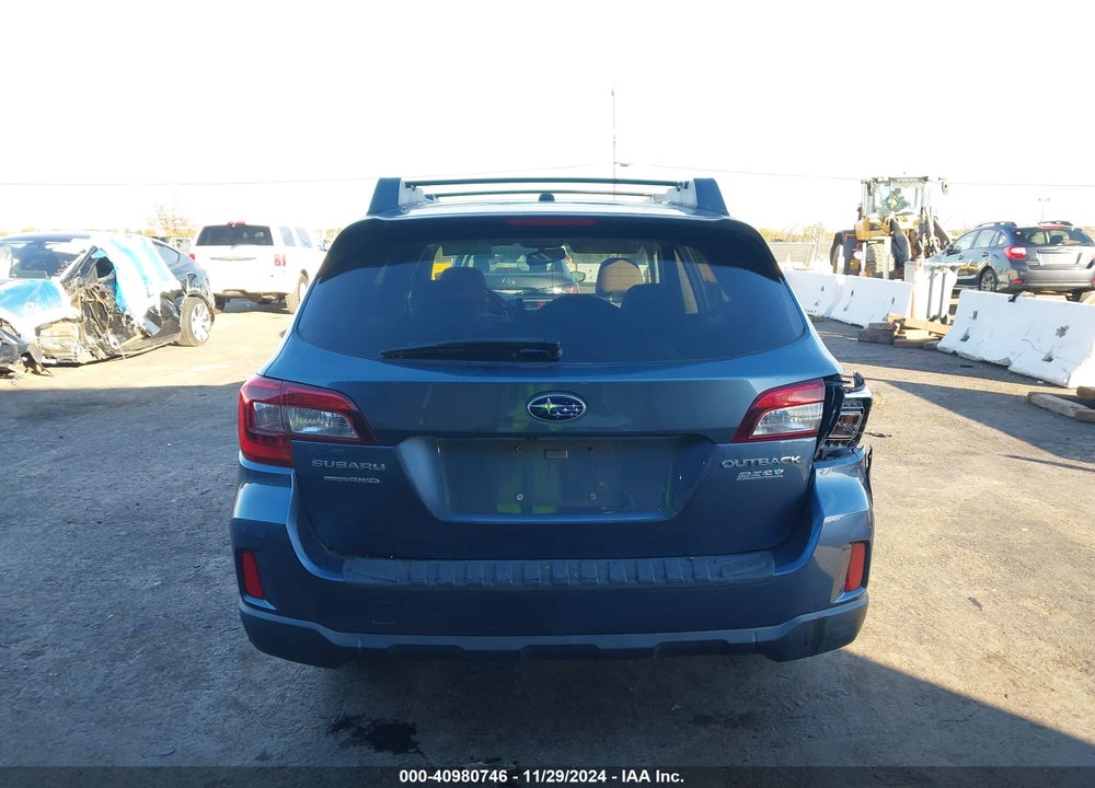 2015 SUBARU OUTBACK 2.5I PREMIUM VIN: 4S4BSADC2F3339861