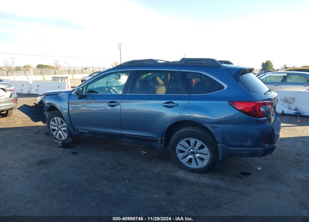 2015 SUBARU OUTBACK 2.5I PREMIUM VIN: 4S4BSADC2F3339861
