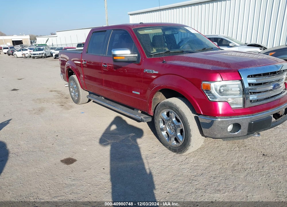 2013 FORD F-150 LARIAT VIN: 1FTFW1ET8DKD59379