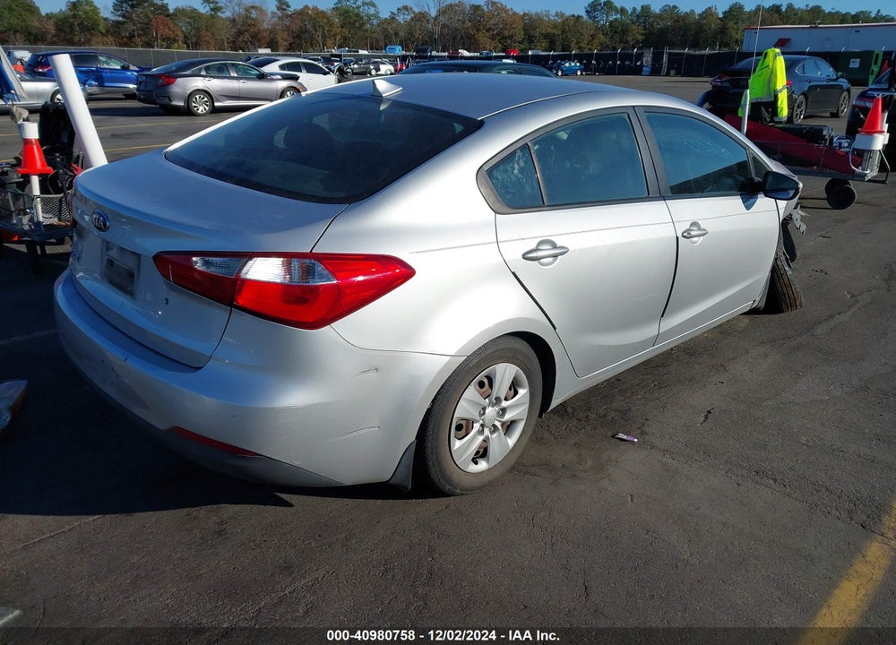 2014 KIA FORTE LX VIN: KNAFK4A66E5148613