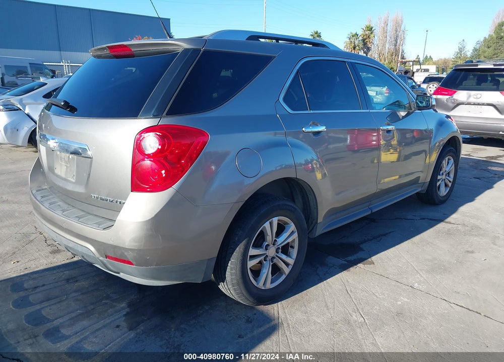 2012 CHEVROLET EQUINOX LTZ VIN: 2GNFLGEK2C6357364