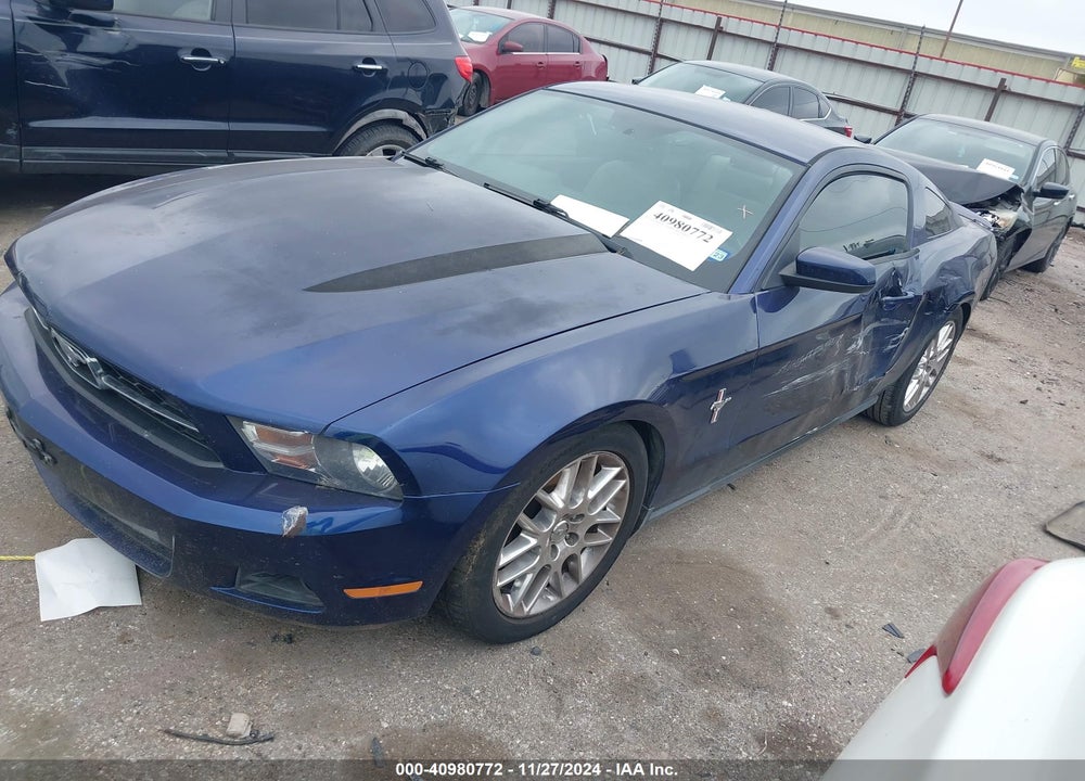 2012 FORD MUSTANG V6 PREMIUM VIN: 1ZVBP8AM0C5264781