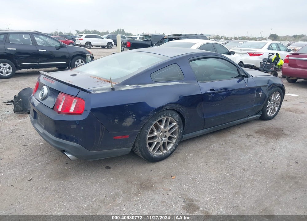 2012 FORD MUSTANG V6 PREMIUM VIN: 1ZVBP8AM0C5264781