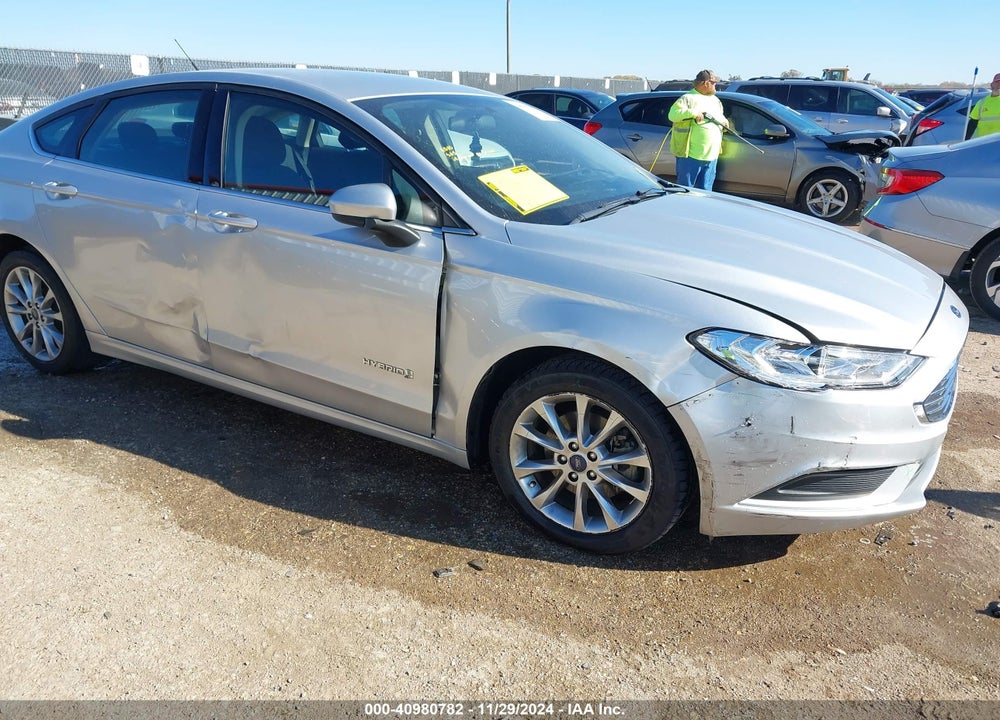 2017 FORD FUSION HYBRID SE VIN: 3FA6P0LU9HR287523