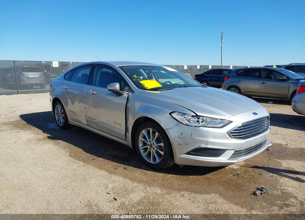 2017 FORD FUSION HYBRID SE VIN: 3FA6P0LU9HR287523