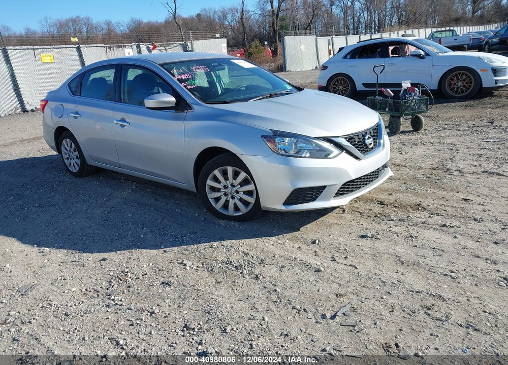2018 NISSAN SENTRA S VIN: 3N1AB7AP6JY223284