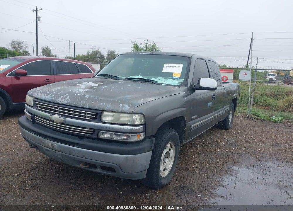 2001 CHEVROLET SILVERADO 1500 LS VIN: 1GCEK19T51E147292