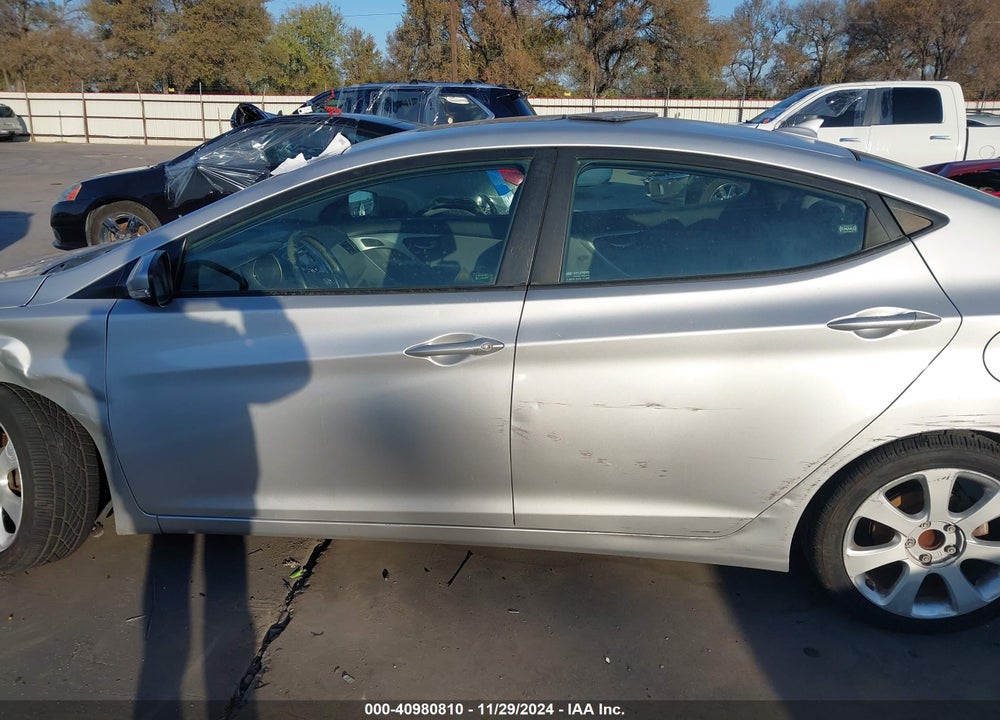 2011 HYUNDAI ELANTRA LIMITED (ULSAN PLANT) VIN: KMHDH4AE2BU151795