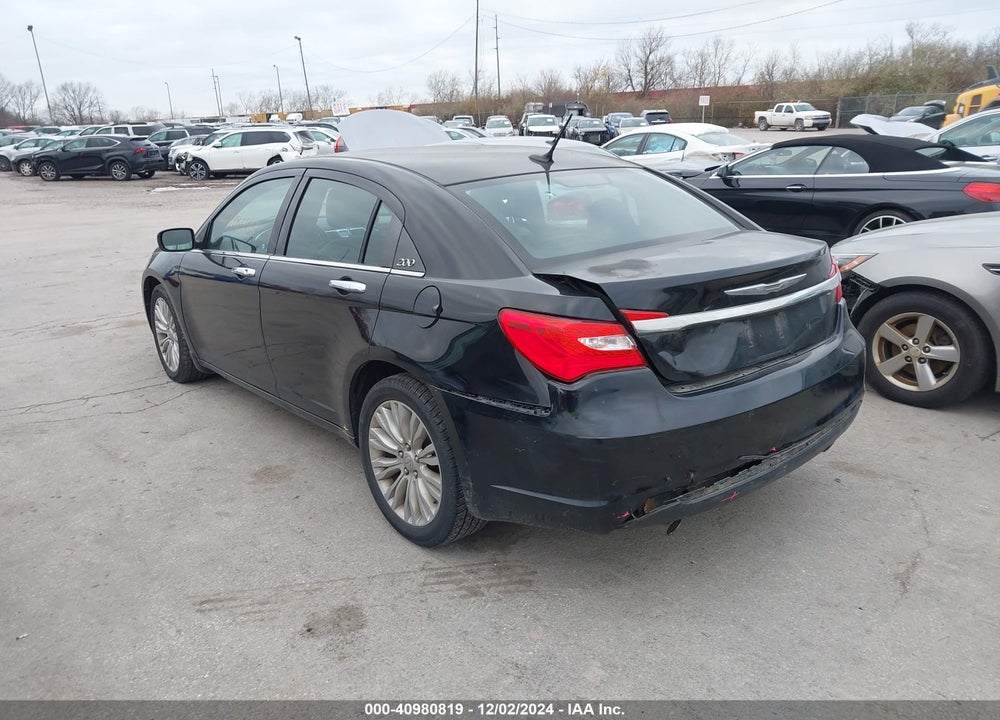 2012 CHRYSLER 200 LIMITED VIN: 1C3CCBCG1CN327186