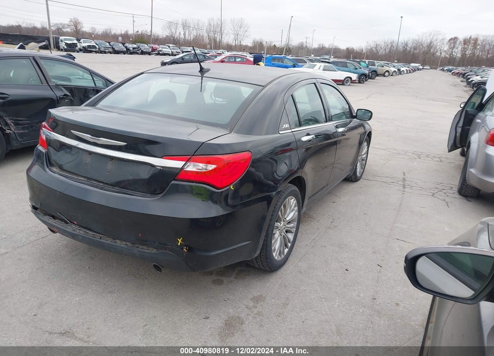 2012 CHRYSLER 200 LIMITED VIN: 1C3CCBCG1CN327186