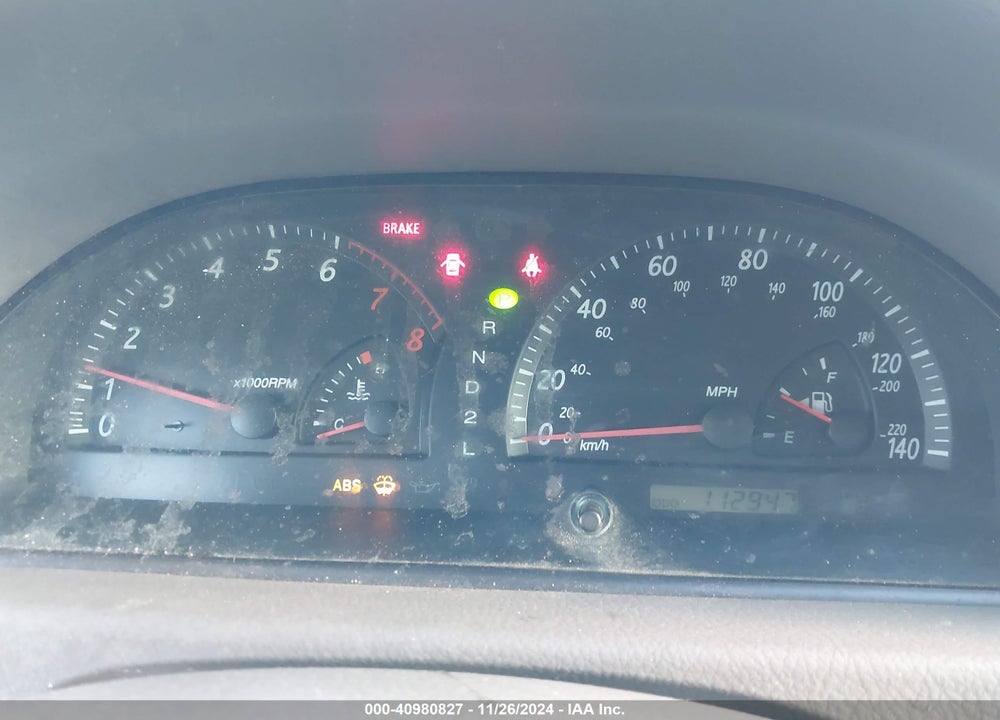 2003 TOYOTA CAMRY LE VIN: 4T1BE30K33U718762