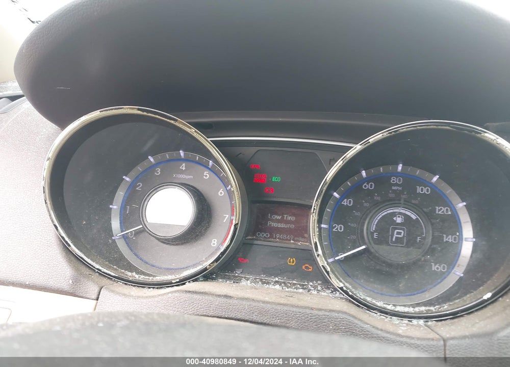 2013 HYUNDAI SONATA VIN: 5NPEB4ACXDH723489