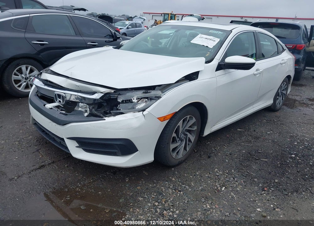 2018 HONDA CIVIC EX VIN: 19XFC2F74JE039118