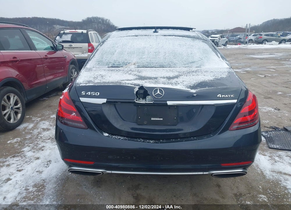 2019 MERCEDES-BENZ S 450 4MATIC VIN: WDDUG6EBXKA475779