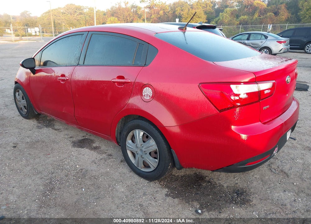 2014 KIA RIO LX VIN: KNADM4A31E6335503
