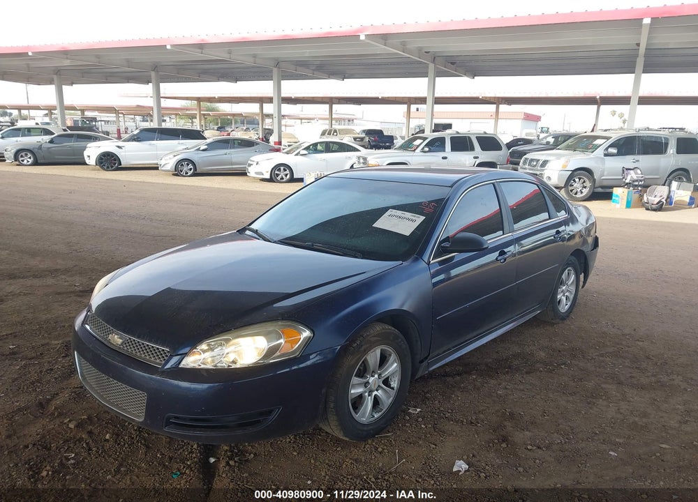 2012 CHEVROLET IMPALA LS VIN: 2G1WF5E33C1300187