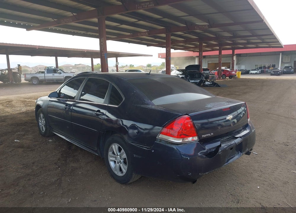 2012 CHEVROLET IMPALA LS VIN: 2G1WF5E33C1300187