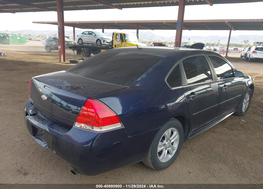 2012 CHEVROLET IMPALA LS VIN: 2G1WF5E33C1300187