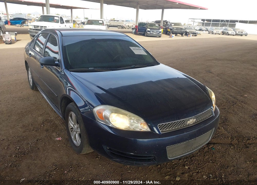2012 CHEVROLET IMPALA LS VIN: 2G1WF5E33C1300187
