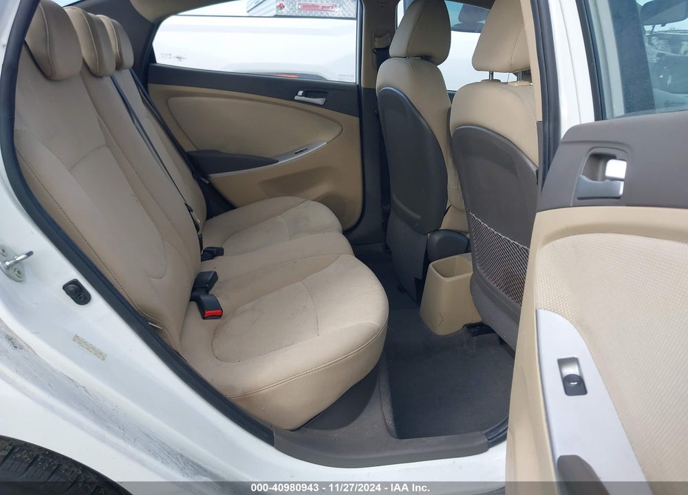 2013 HYUNDAI ACCENT GLS VIN: KMHCT4AEXDU542383