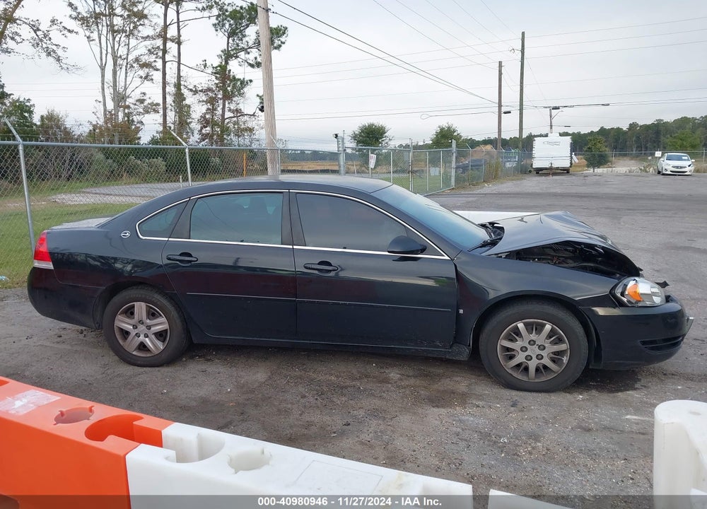 2006 CHEVROLET IMPALA POLICE VIN: 2G1WS551569412876