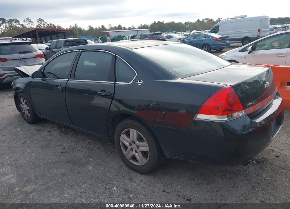 2006 CHEVROLET IMPALA POLICE VIN: 2G1WS551569412876