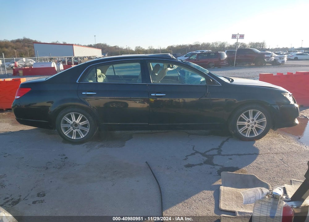 2010 TOYOTA AVALON LIMITED VIN: 4T1BK3DB9AU369879