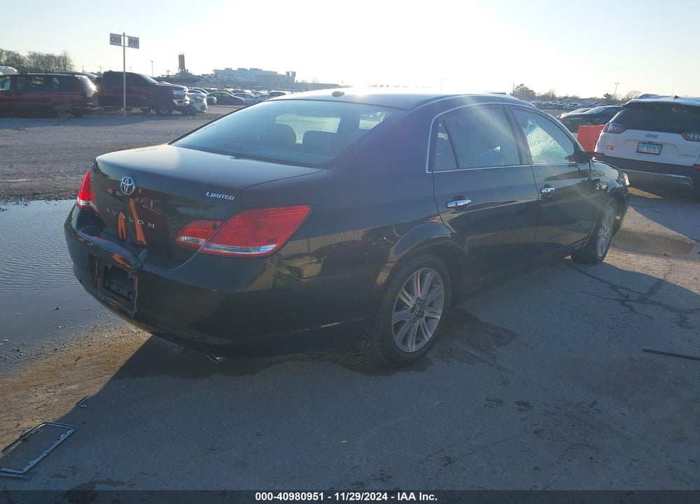2010 TOYOTA AVALON LIMITED VIN: 4T1BK3DB9AU369879