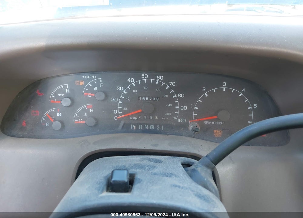 1999 FORD F-250 LARIAT/XL/XLT VIN: 1FTNW20L3XEC18862
